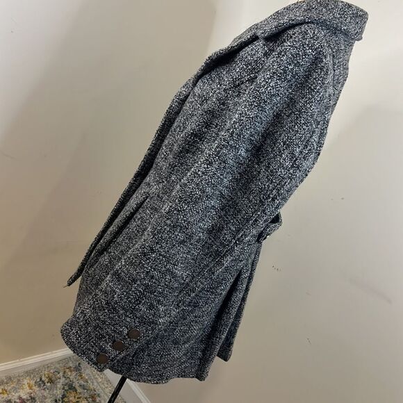 xhilaration Black/White Car Coat - Size XL - Picture 6 of 15